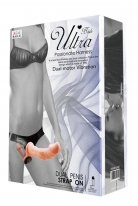 Çift Taraflı Belden Bağlamalı Strapon Lezbiyen Dildo
